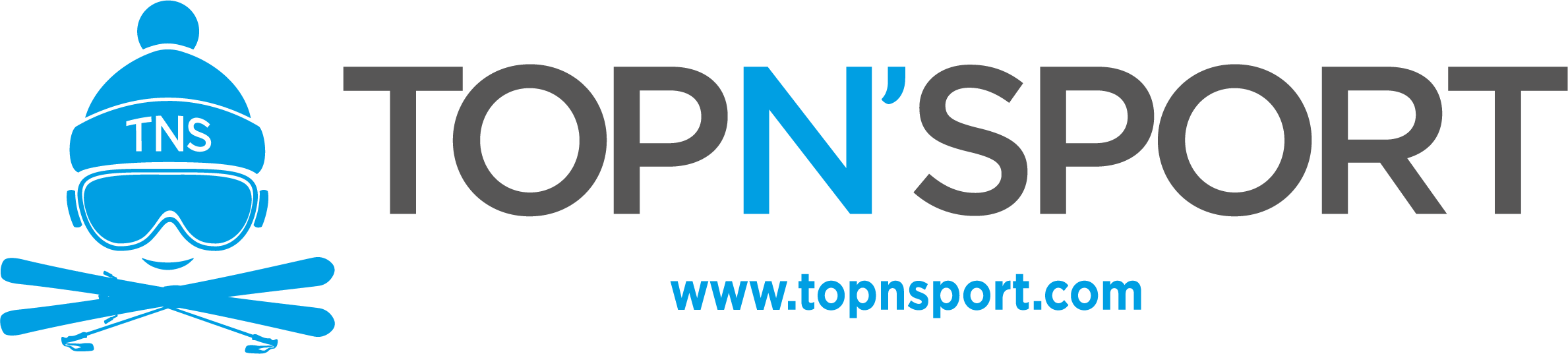Logo topNsport site blue